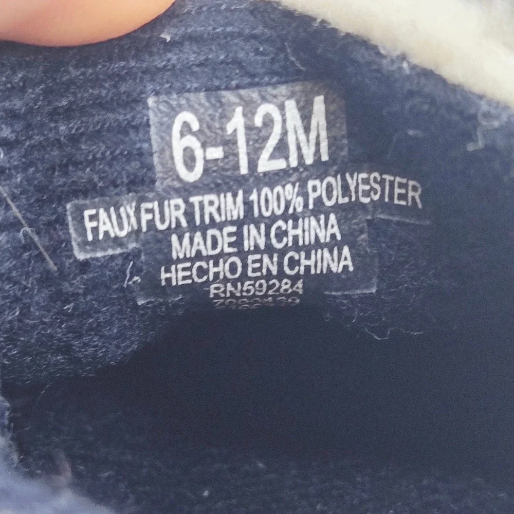 Lot of 2 Infant Baby‎ Boys Crib Shoes Size 3 6-9M Carter's & TCP